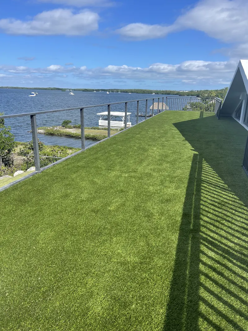 Finished: rooftop dog run in Key Largo, FL, photo 1 of 4