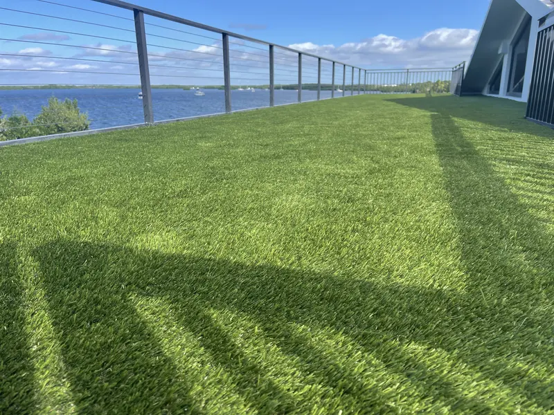 Finished: rooftop dog run in Key Largo, FL, photo 3 of 4