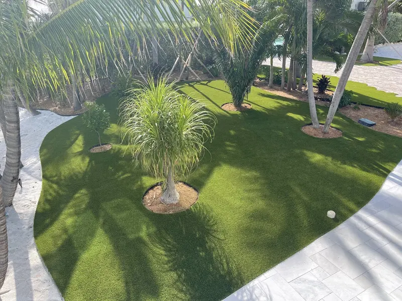 Finished: waterfront lawn in Marathon, FL, photo 3 of 8