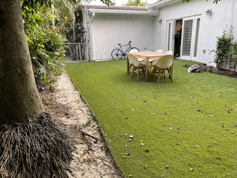 Finished: backyard lawn in Southwest Florida, photo 3 of 5